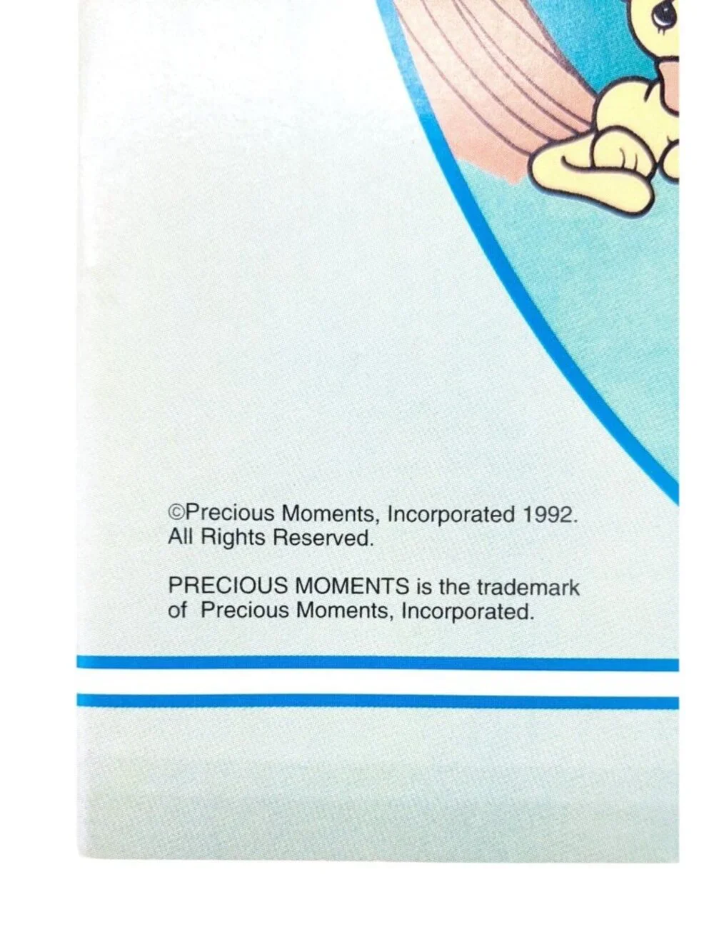 Vintage Precious Moments Paper Doll Book 1992 Golden Book New With Receipt Dog
